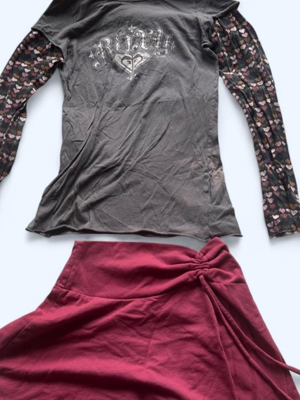 Rue 21 Made USA Low Rise French Terry Mini Skirt Small